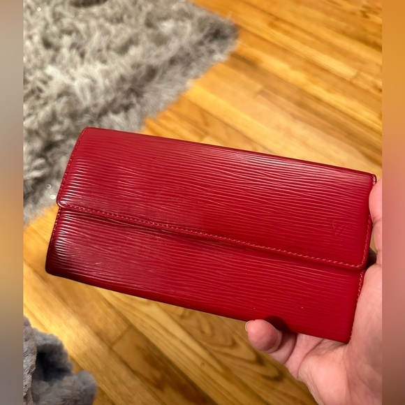Louis Vuitton Handbags - Red LV Epi Wallet